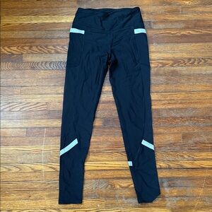 Victoria's Secret Black and Gray Leggings